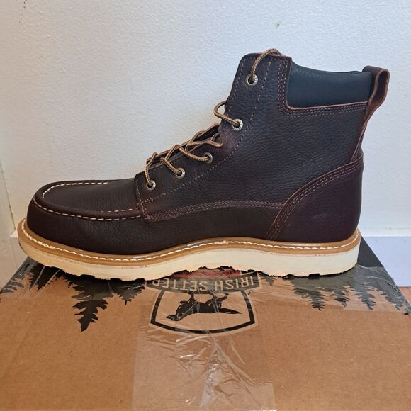 Irish Setter Ashby Work Boot Men’s Size 14 Brown Leather 83605 Electrical Hazard